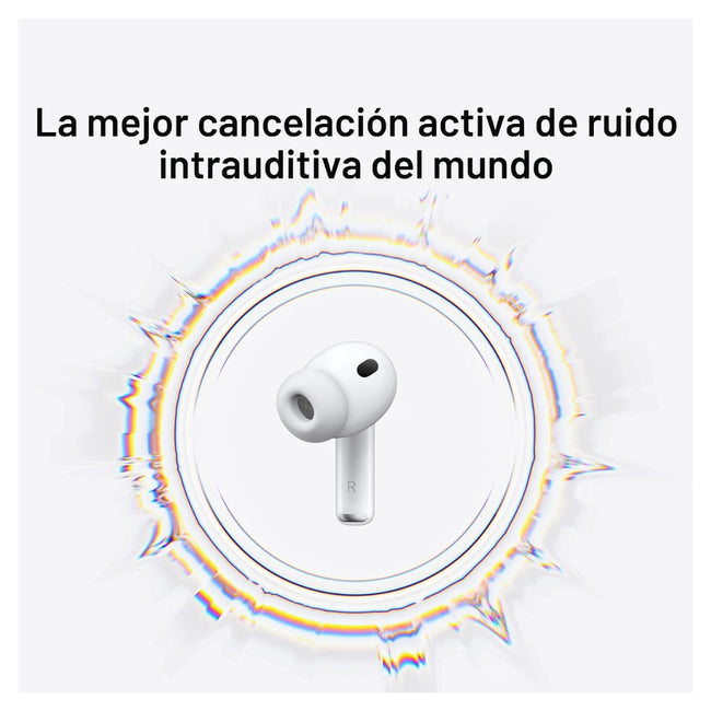 Apple AirPods Pro 3 Blanco Con Cancelación De Ruido