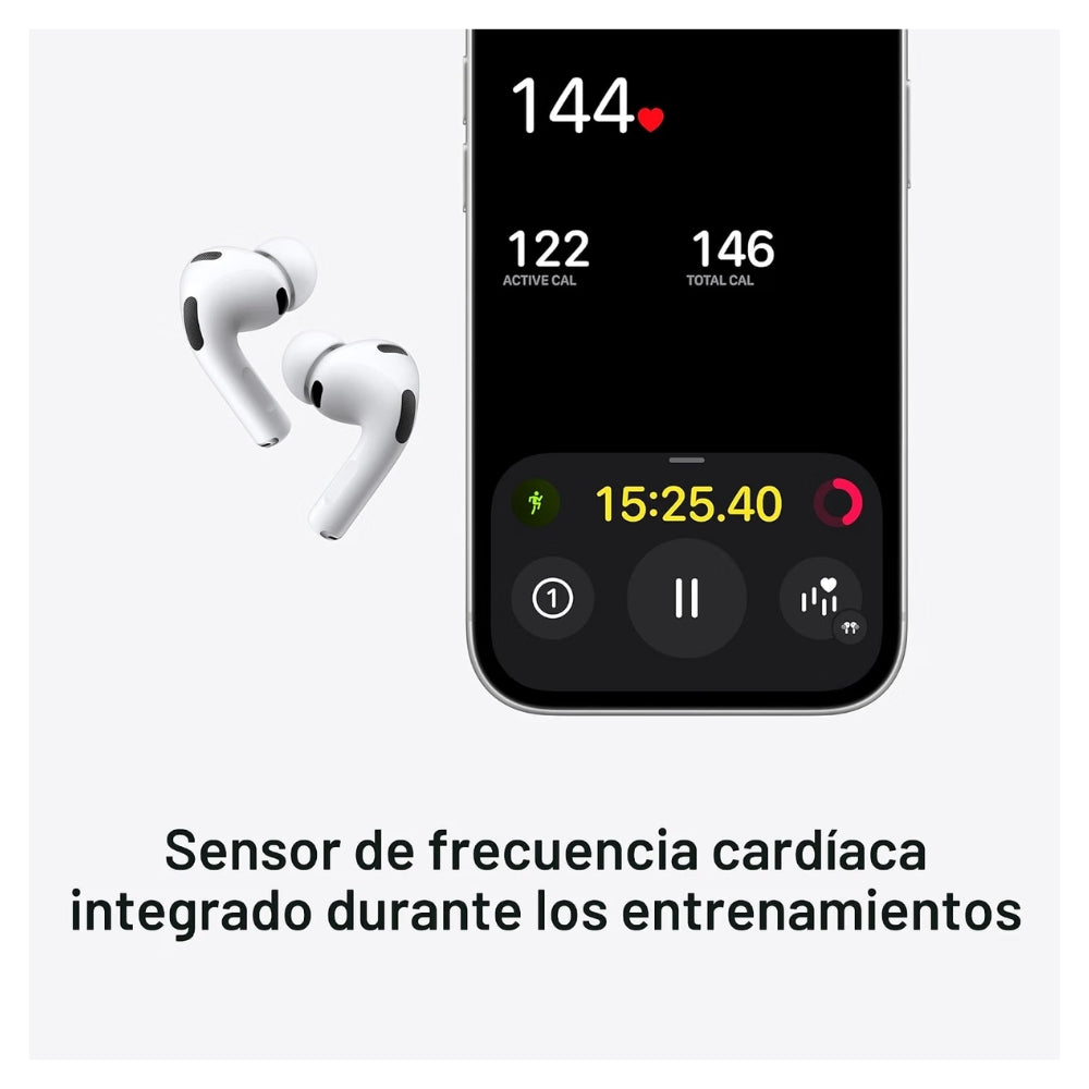 Apple AirPods Pro 3 Blanco Con Cancelación De Ruido