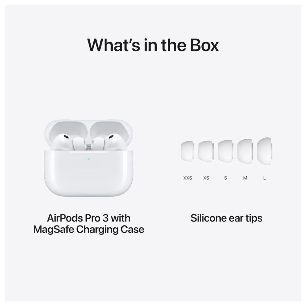 Apple AirPods Pro 3 Blanco Con Cancelación De Ruido