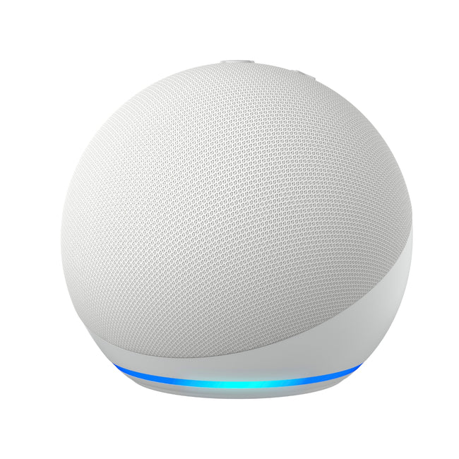 Amazon Alexa Echo Dot 5ta Gen Blanco + Foco inteligente + Enchufe inteligente