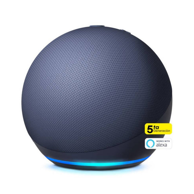 Amazon Alexa Echo Dot 5ta Gen Azul + Foco inteligente + Enchufe inteligente