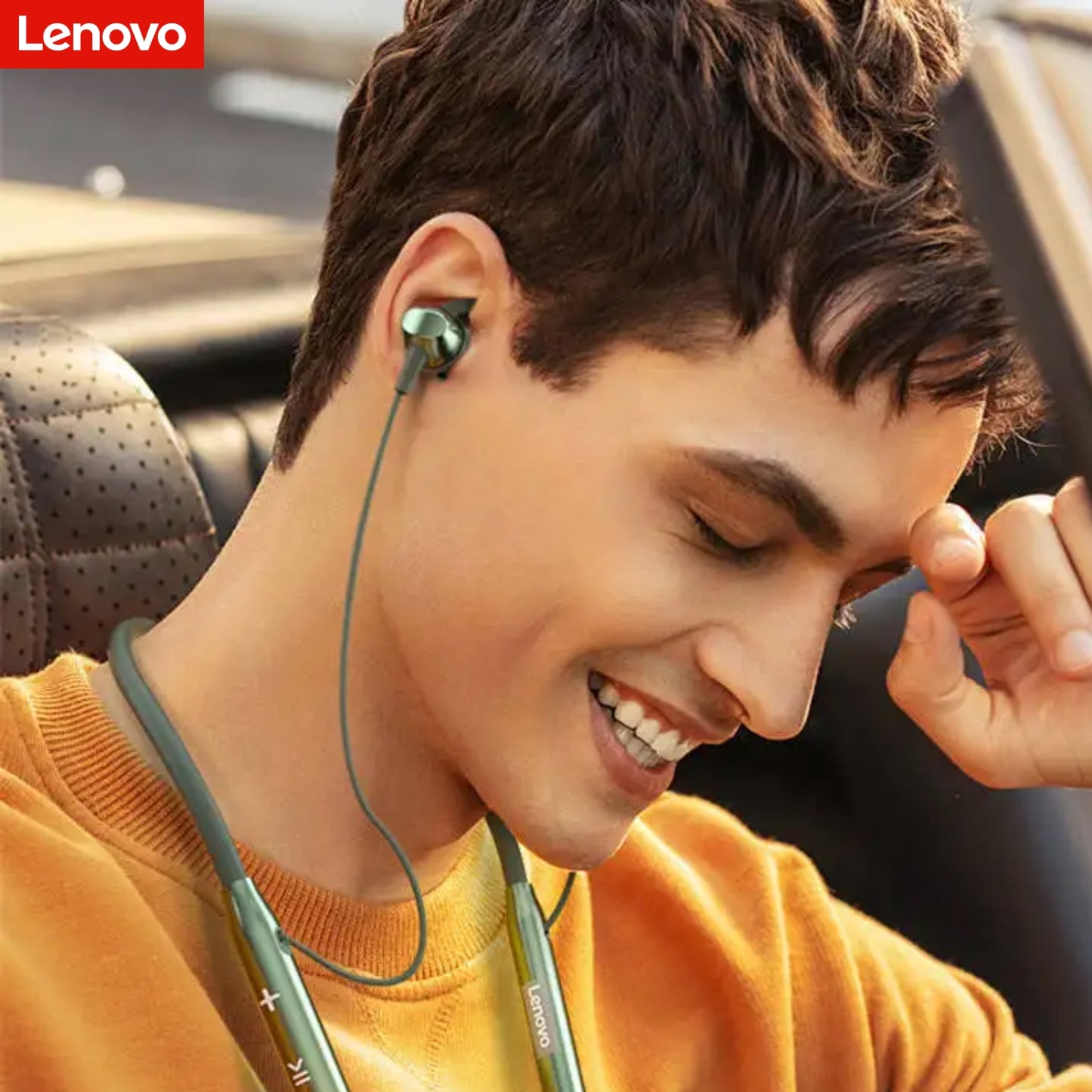 Audifonos Blueooth Deportivos Lenovo Livepods Bt10 Hifi Verde