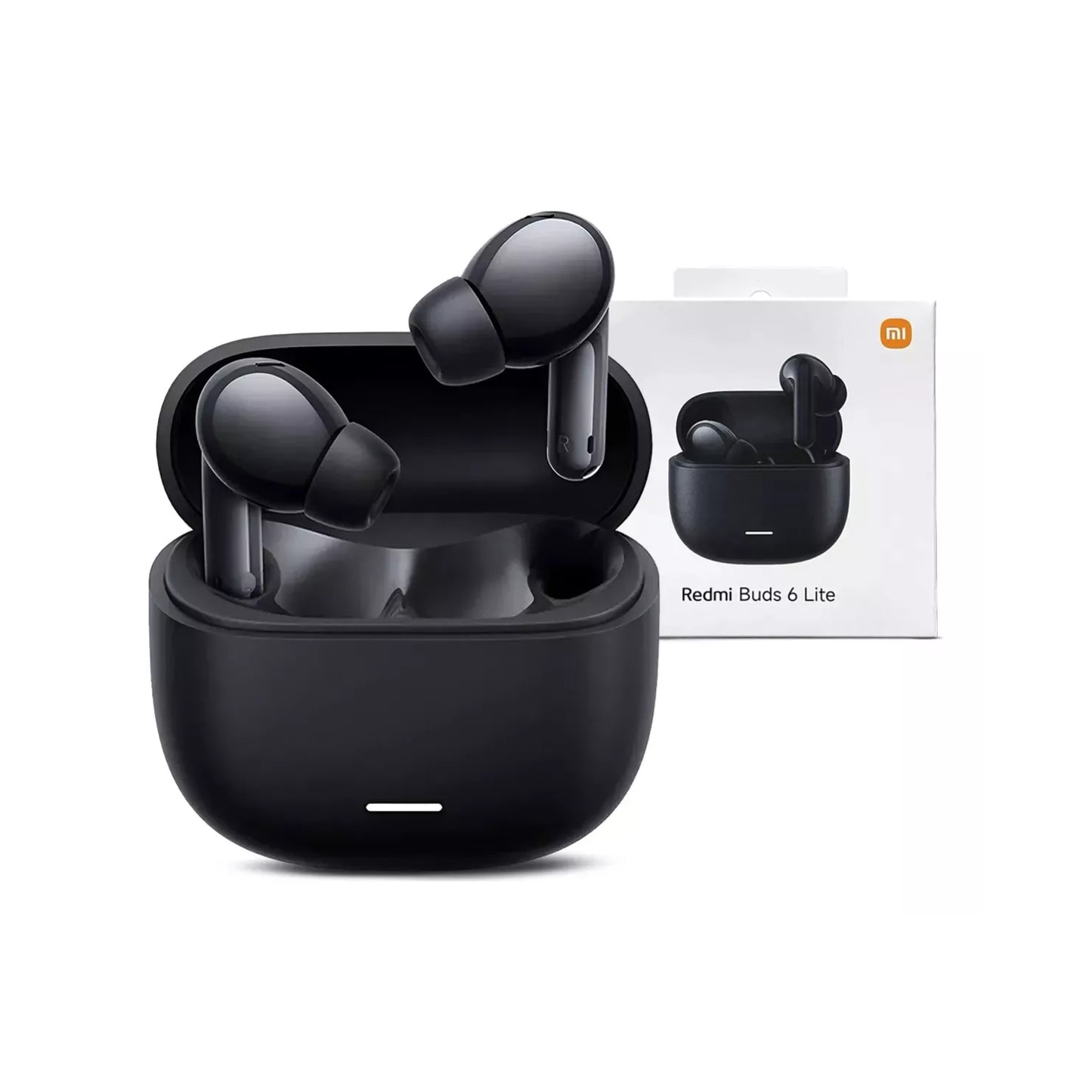 FU - Audífono Xiaomi Redmi Buds 6 Lite Negro 38h Bluetooth 5.3