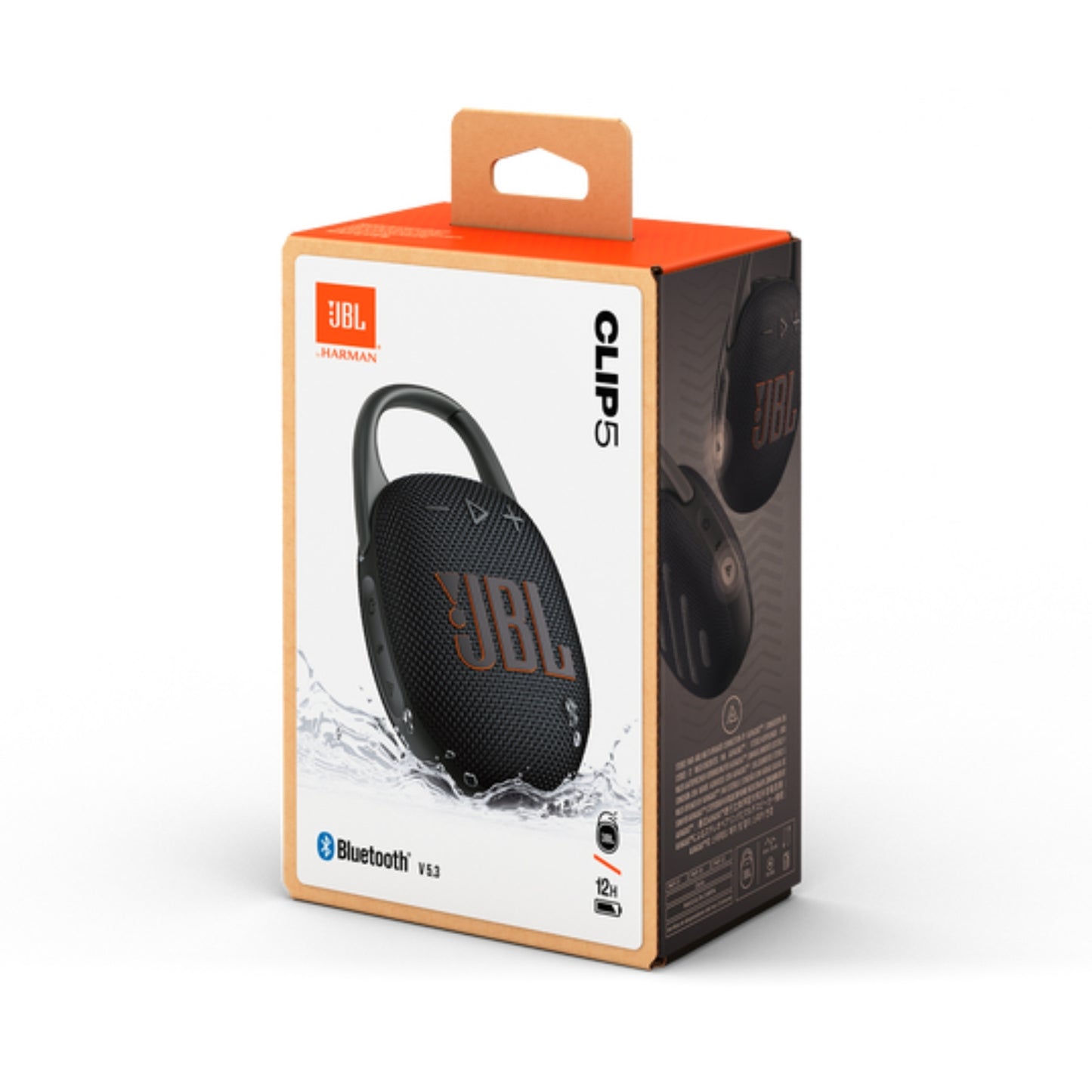 Parlante Bluetooth JBL Clip 5 acuatico 12h - Colores