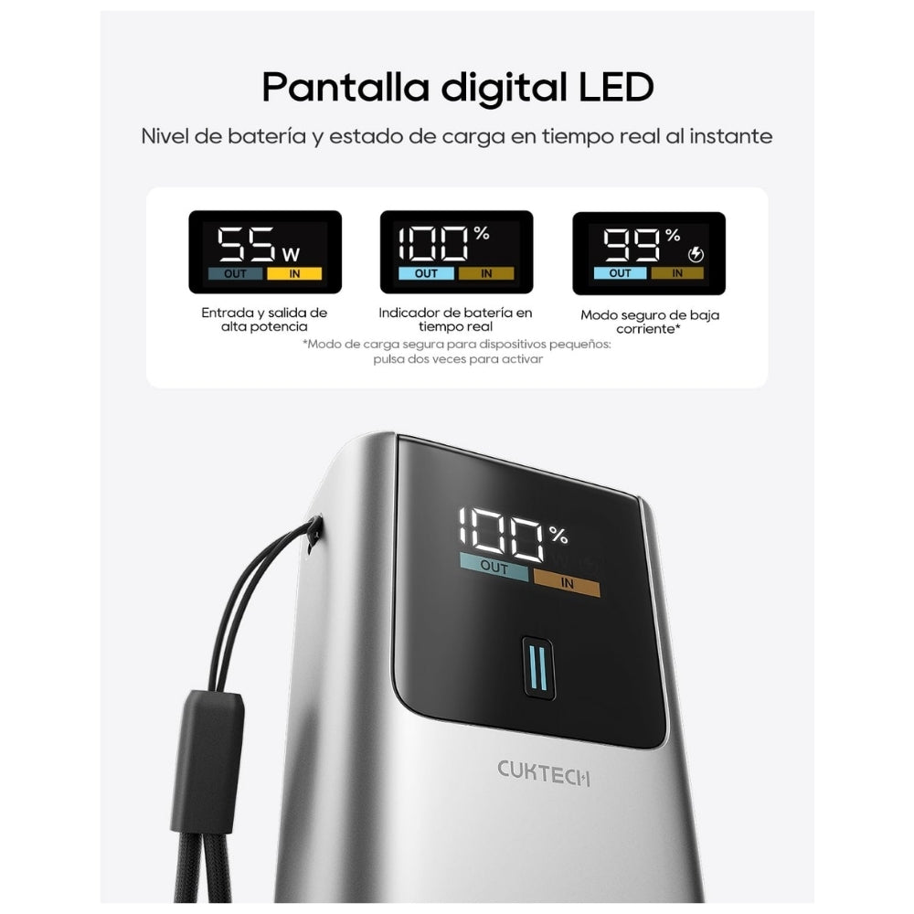 Powerbank Cuktech 10 Mini 10000mah 55W