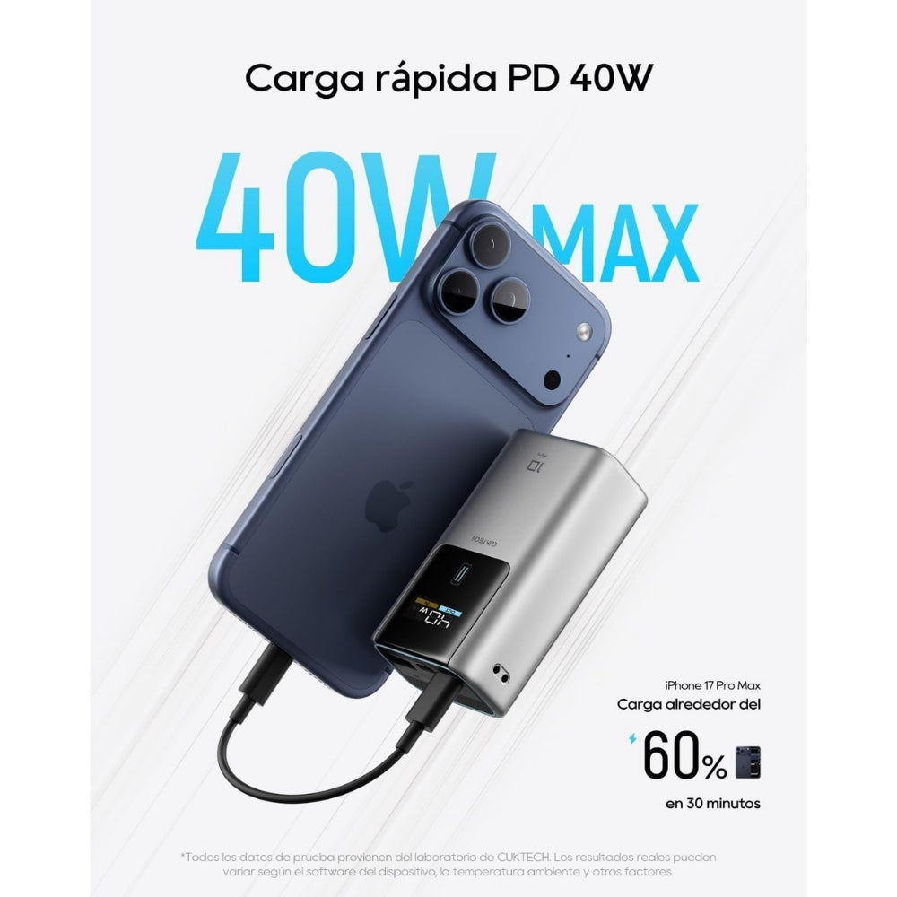 Powerbank Cuktech 10 Mini 10000mah 55W