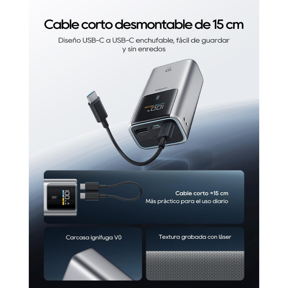 Powerbank Cuktech 10 Mini 10000mah 55W