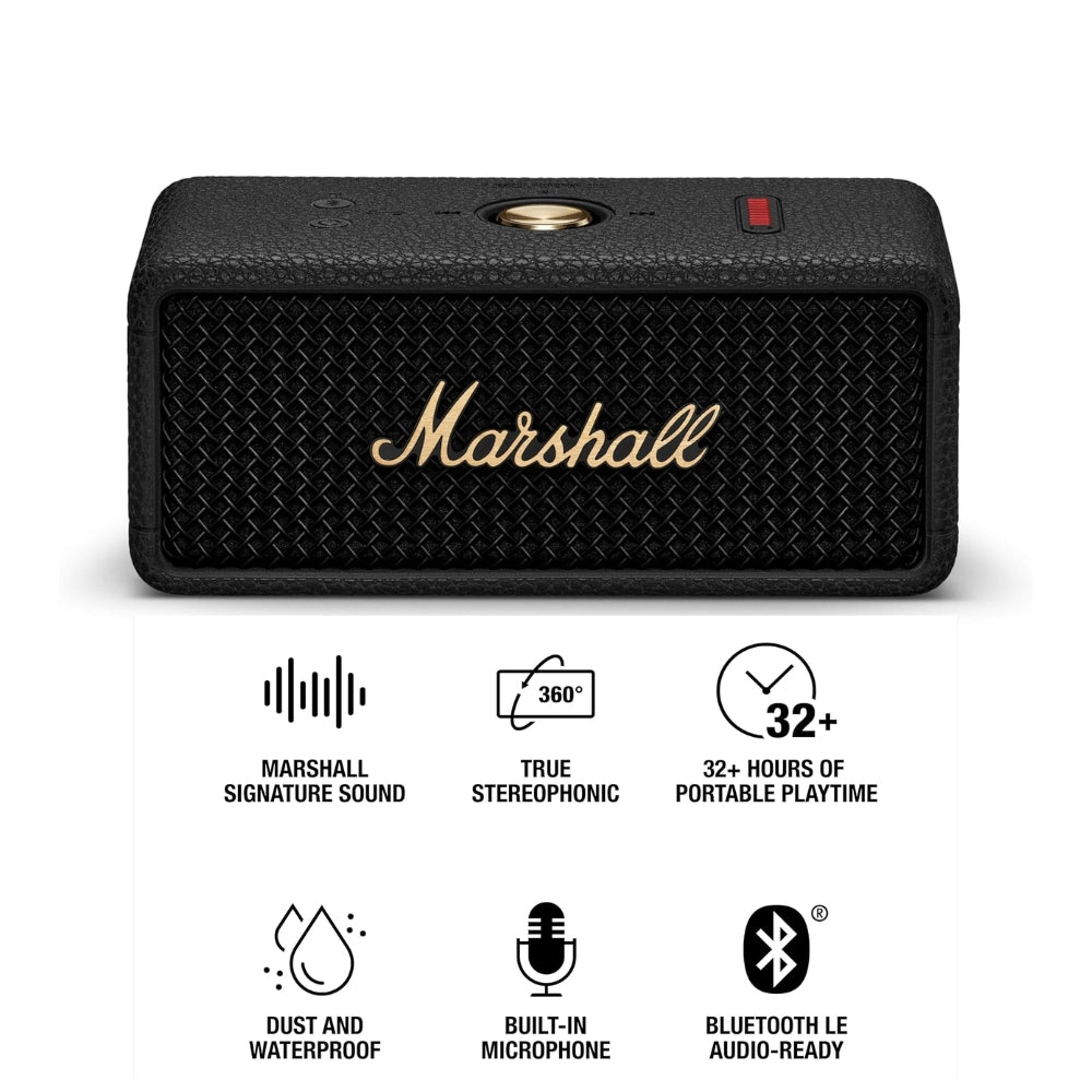 Parlante Bluetooth Portátil Marshall Emberton III IP67 32Hrs