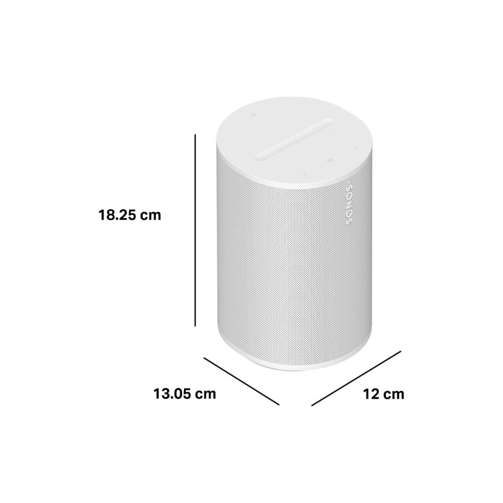 Parlante Sonos Era 100 Blanco con WiFi y Bluetooth Trueplay
