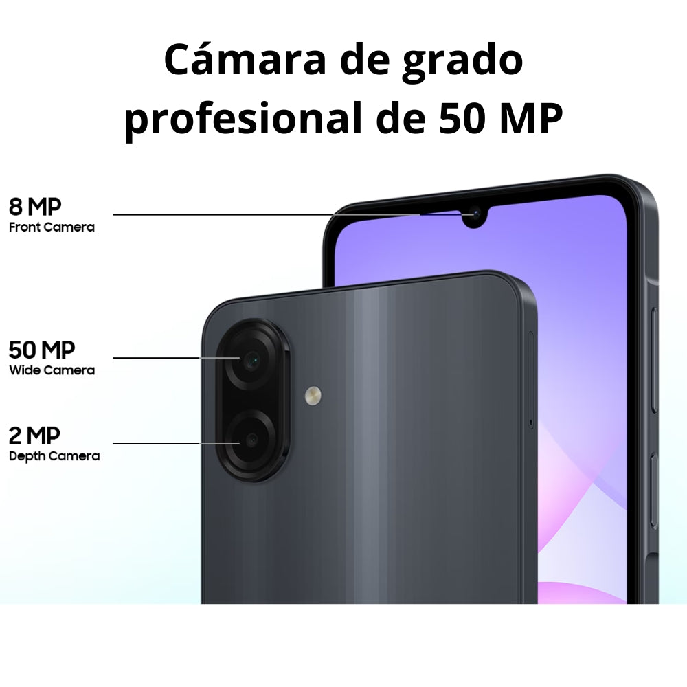 Celular Samsung Galaxy A07 64GB 4GB RAM Negro