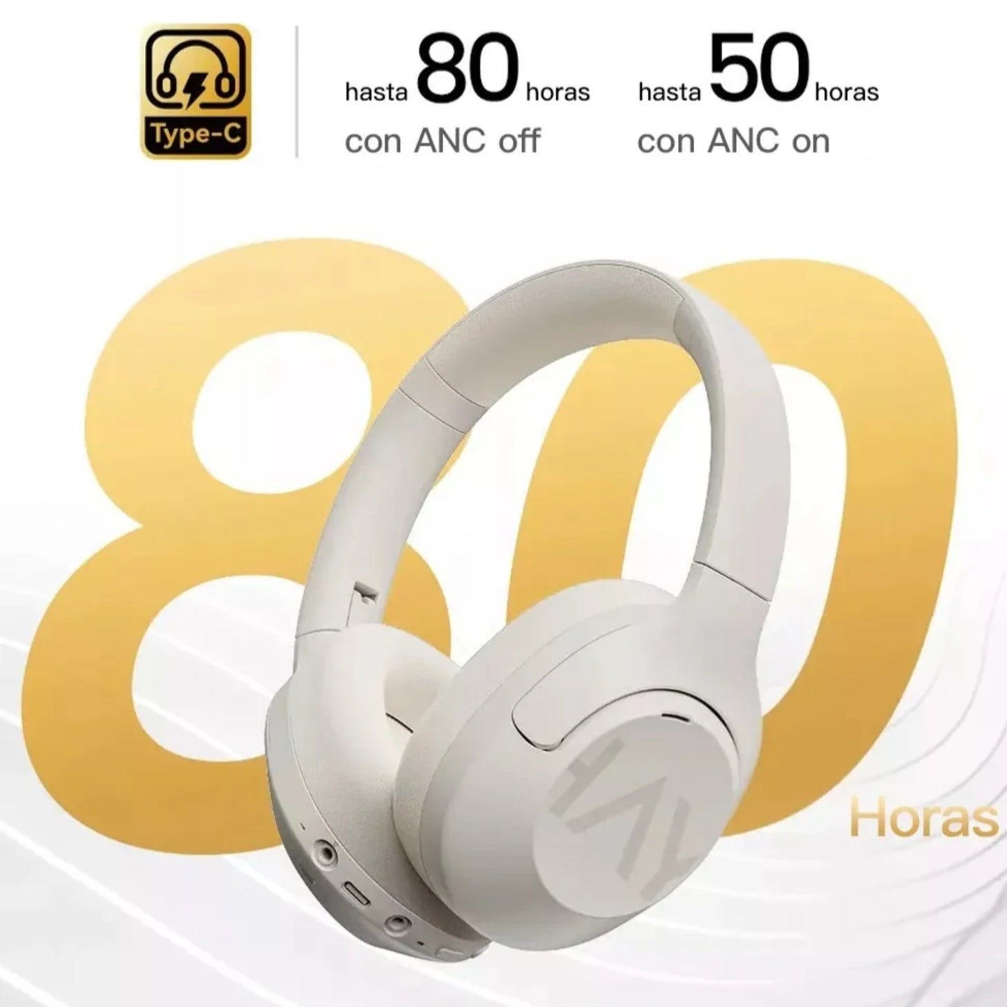 Audifono bluetooth ANC Haylou S30 Version Pro con micrófono - Colores