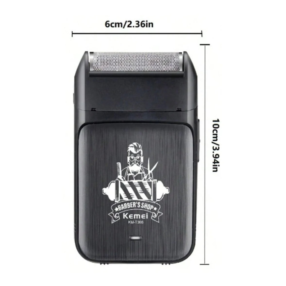 AFEITADORA KEMEI KM-T366 RECARGABLE 7500RPM