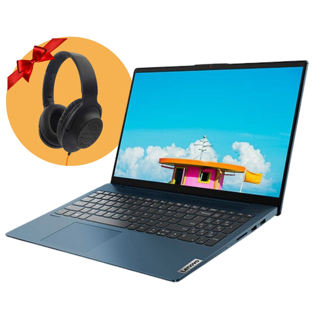 Laptop Lenovo Ideapad 5 Amd Ryzen 7 5700U 8gb 512gb Ssd 15.6” + Kit de escritorio de regalo