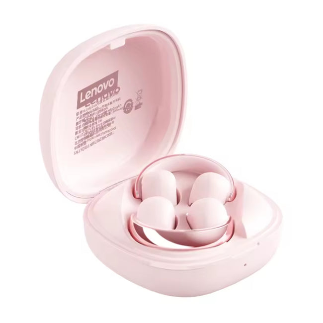 Audífono Lenovo LP38 Clip ear Rosado 30h Bluetooth 5.4