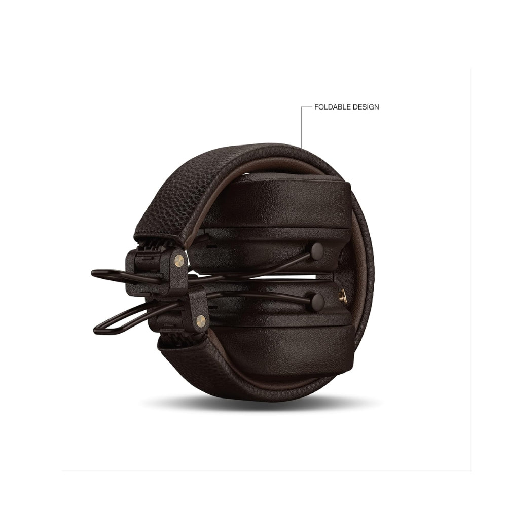 Audífono Marshall Major V Marron On Ear 100h carga inalámbrica