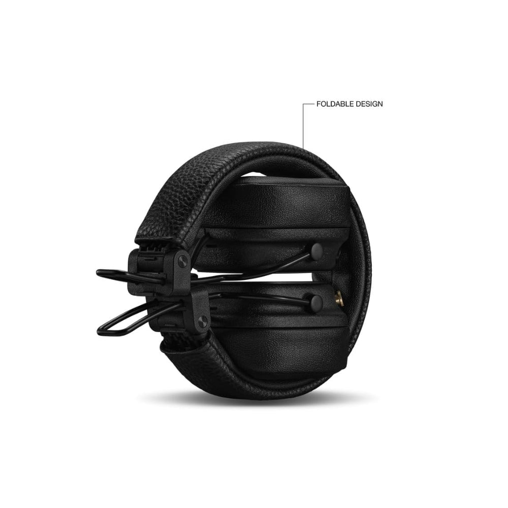 Audífono Marshall Major V Negro On Ear 100h carga inalámbrica