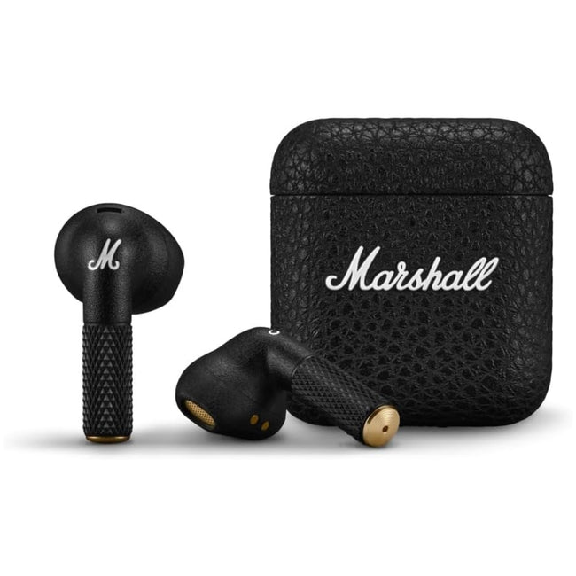 Audífono Marshall Minor IV Negro True Wireless 30h carga inalambrica