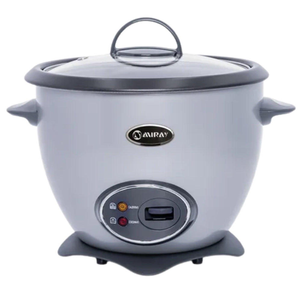 Combo Miray Olla Arrocera Gris 1.5L + Licuadora 1.5L 600W + Hervidor 1.8 Litros Plata + Cafetera 6 Tazas