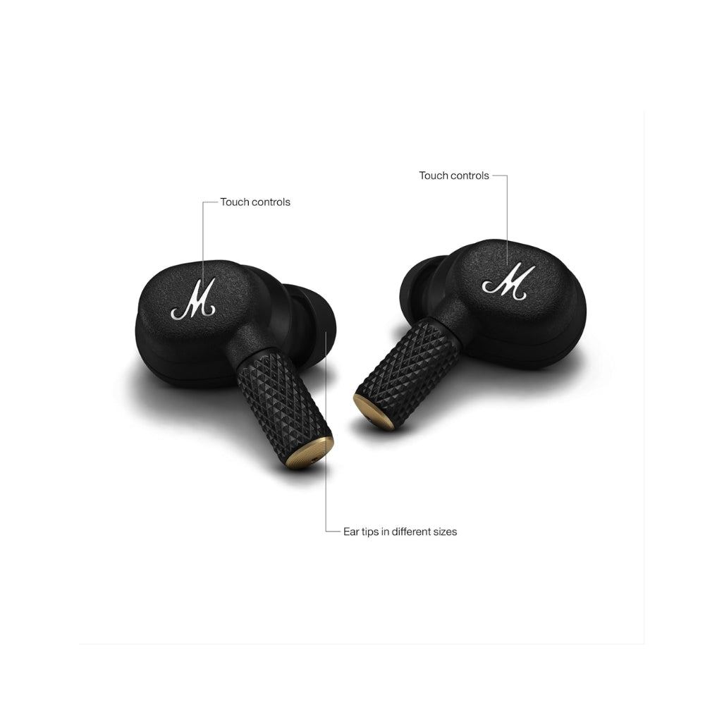 Audífono Marshall Motif II ANC Negro True Wireless 30h carga inalambrica