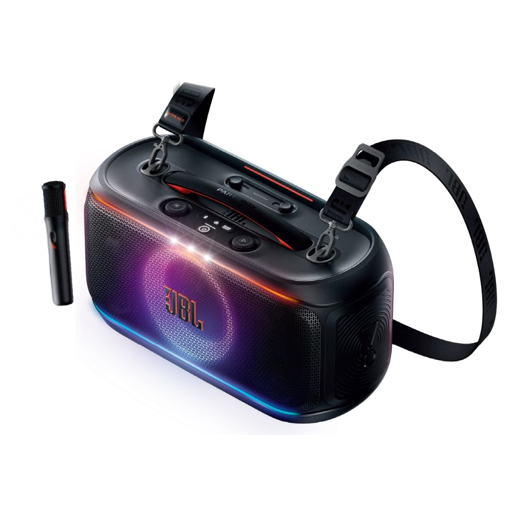 Parlante Bluetooth JBL Partybox On The Go 2 100W IPX4 Negro con micrófono