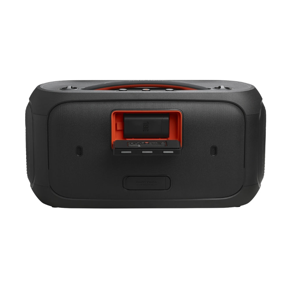 Parlante JBL PartyBox On-The-Go 2 Plus + micrófono con IA