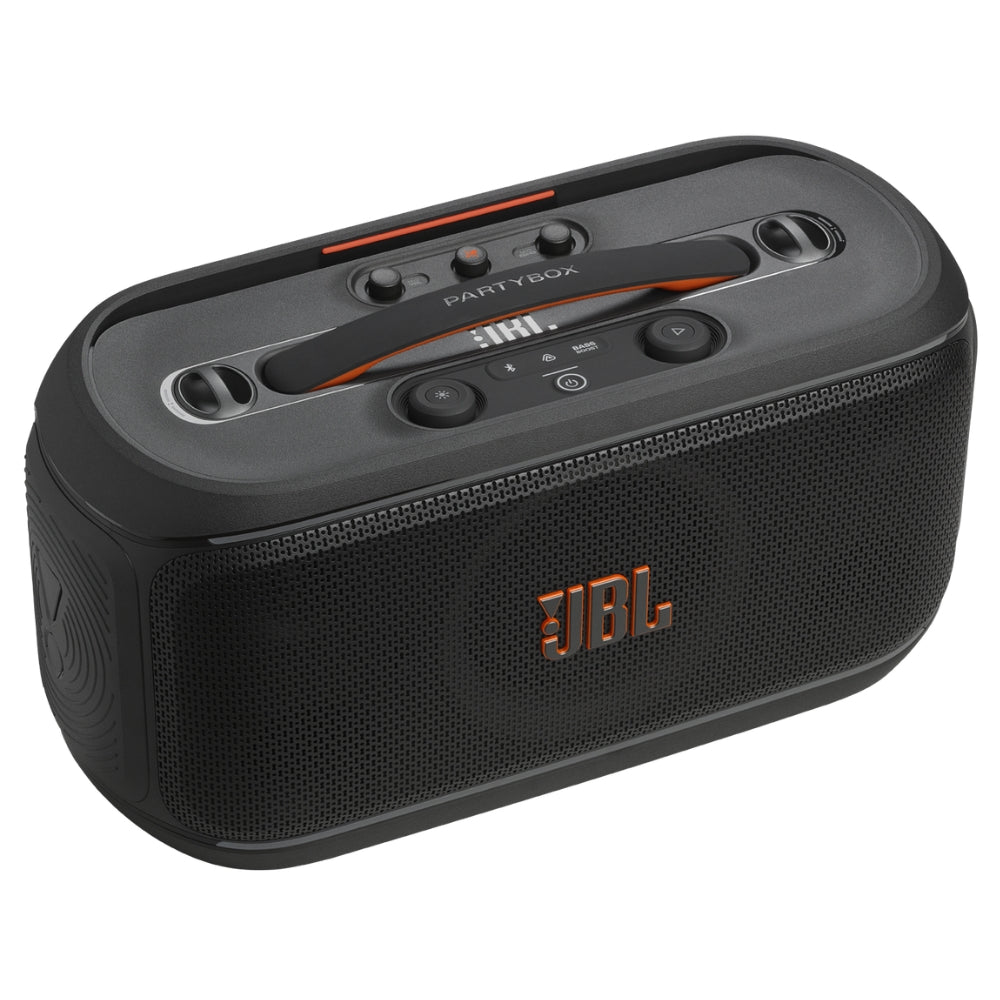 Parlante JBL PartyBox On-The-Go 2 Plus + micrófono con IA