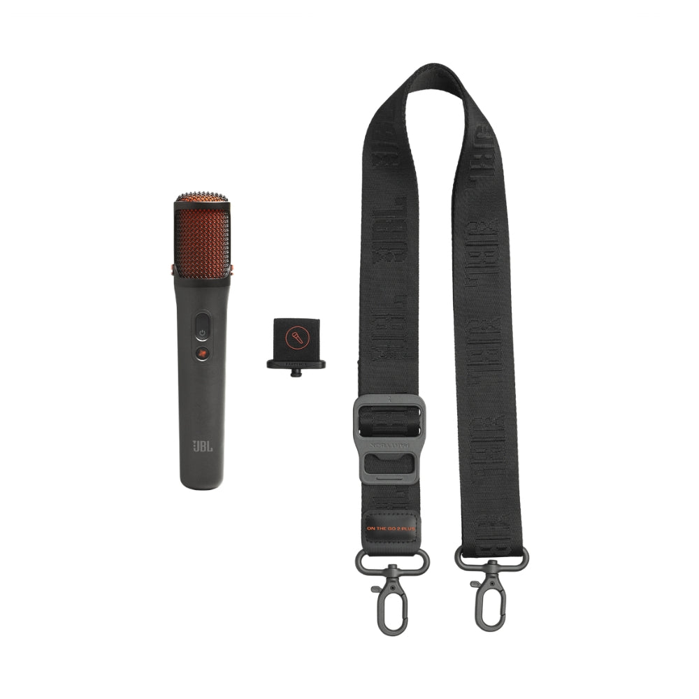 Parlante JBL PartyBox On-The-Go 2 Plus + micrófono con IA