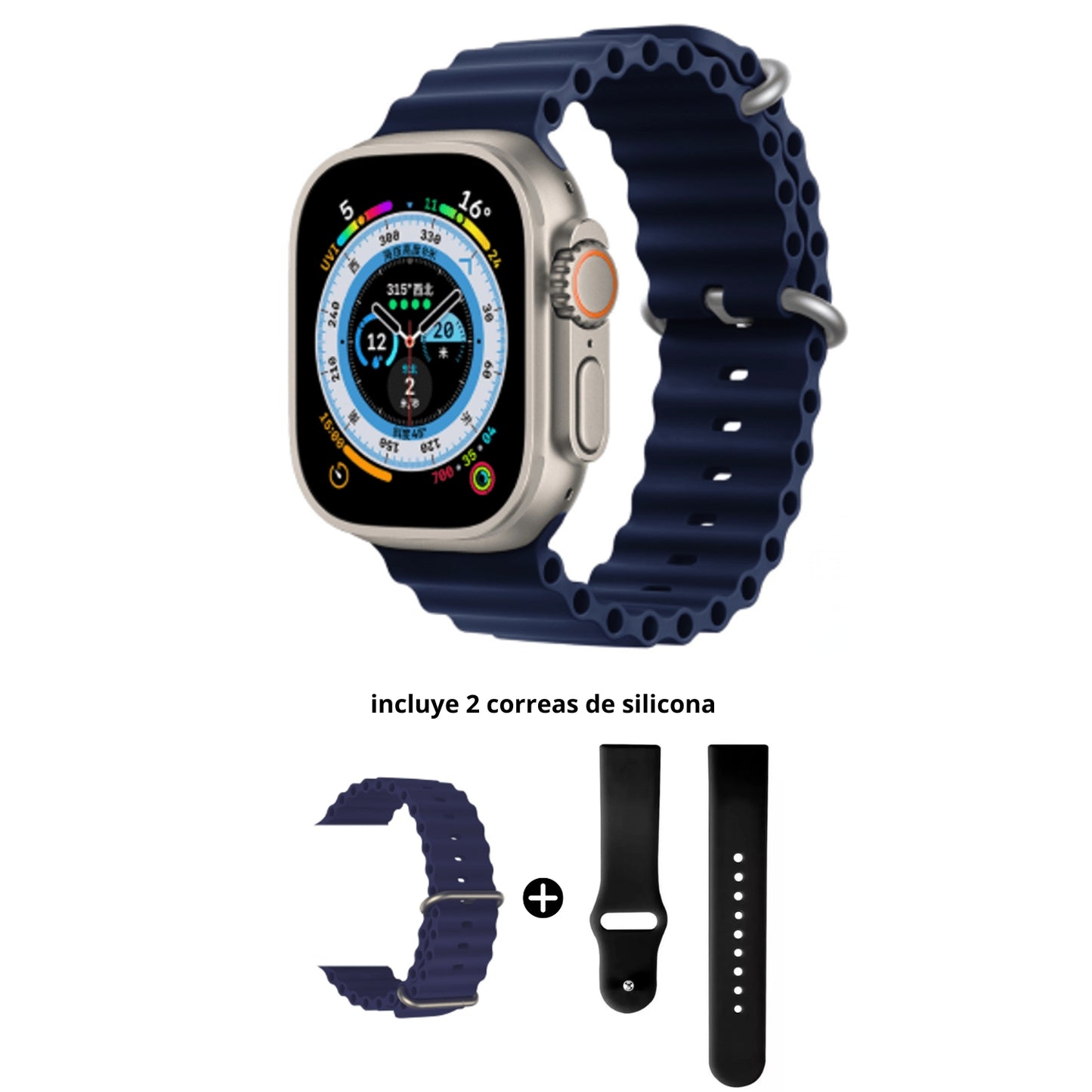 Pack Audífono inalambrico TWS + Smartwatch i8 Ultra  - Colores