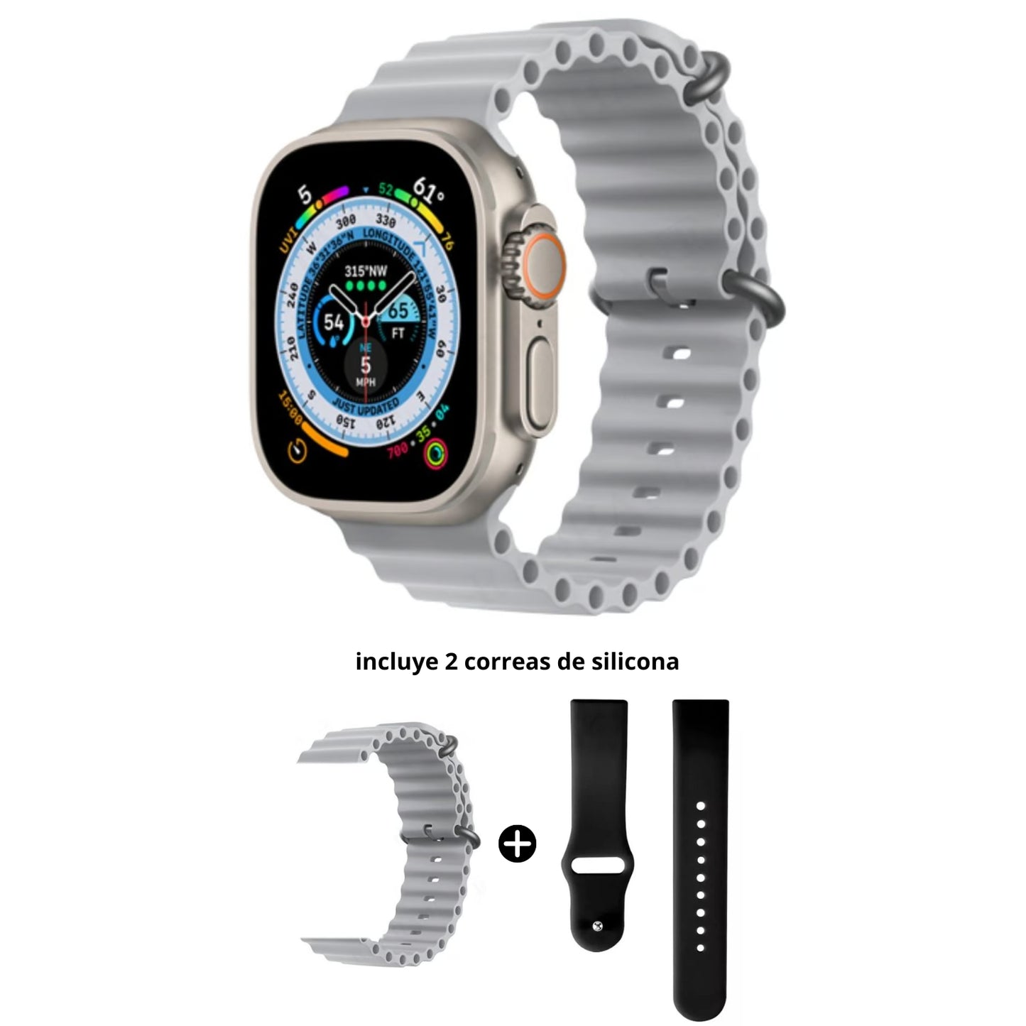 Pack Audífono inalambrico TWS + Smartwatch i8 Ultra  - Colores