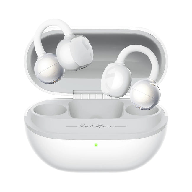 Audífono Soundpeats Pop Clip Blanco 30h con anc IPX4