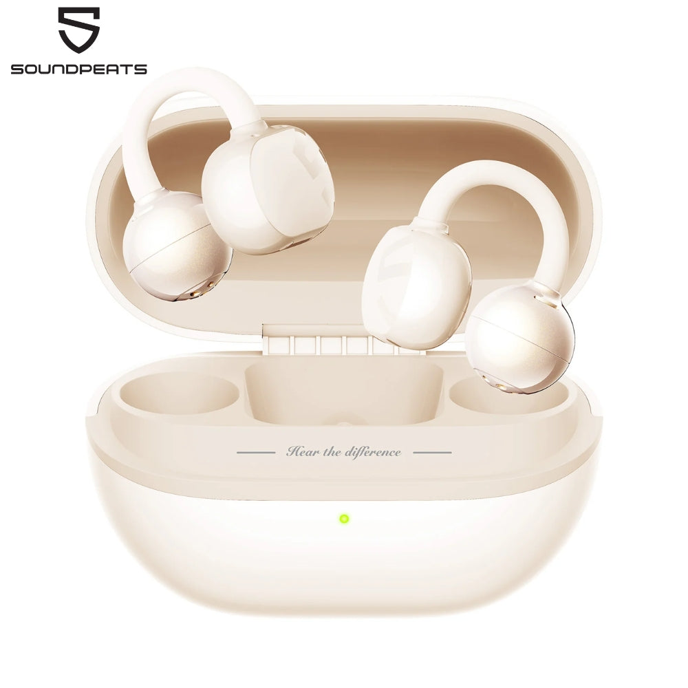 Audífono Soundpeats Pop Clip 30h con anc IPX4