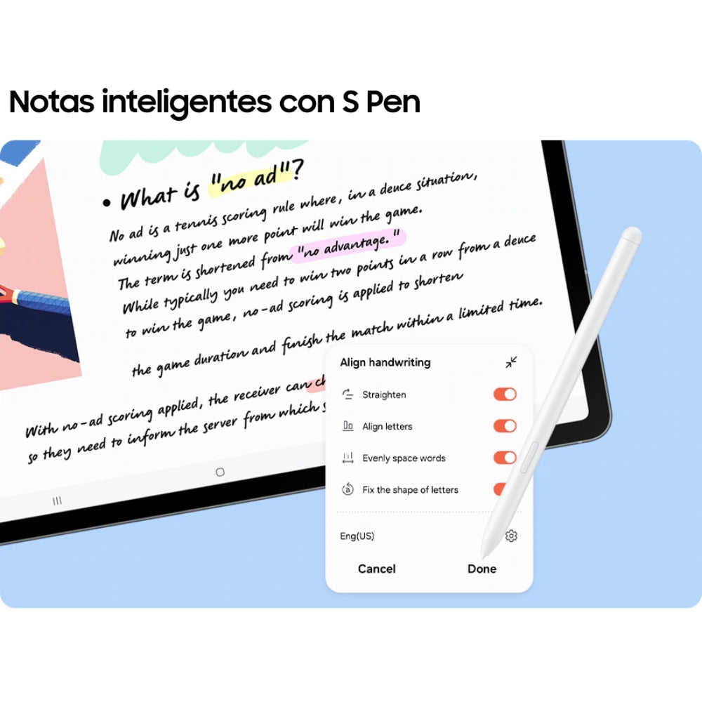 Samsung - Tablet Galaxy Tab S10 FE 10.9" 128GB 8GB RAM Gris con S Pen