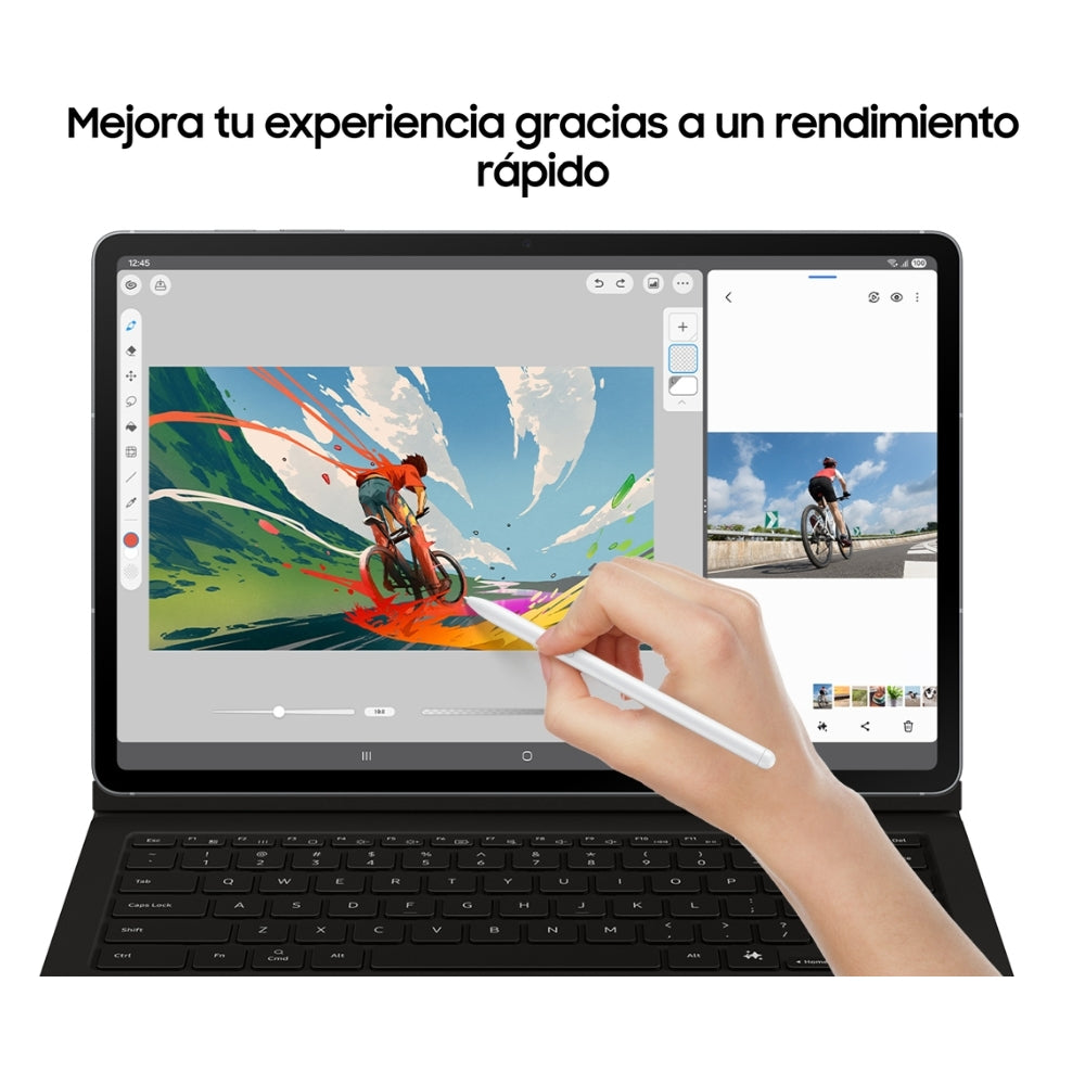Samsung - Tablet Galaxy Tab S10 FE 10.9" 128GB 8GB RAM Gris con S Pen