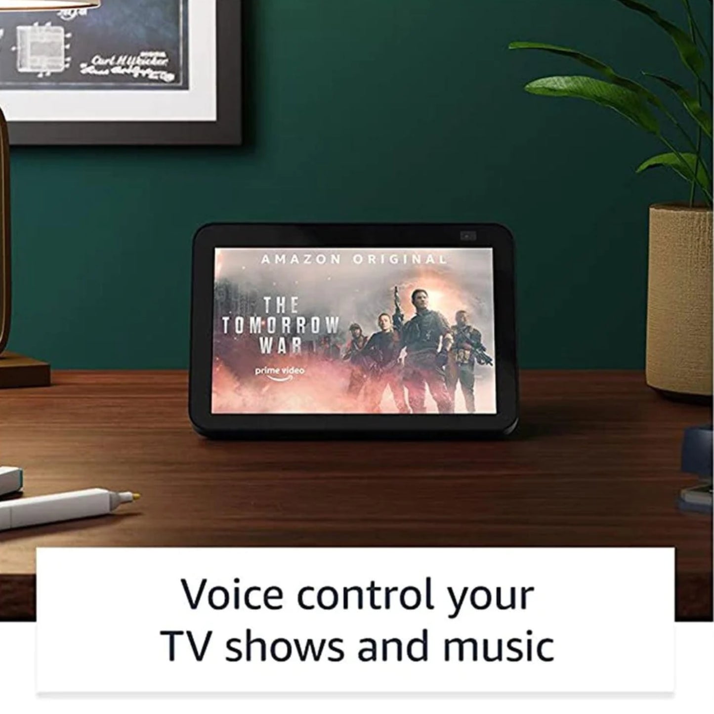 Parlante inteligente Amazon Alexa Echo Show 8 3ra Gen Negro
