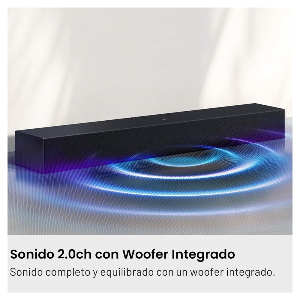Barra de sonido Samsung Serie B 2.0 Ch. Soundbar B400F Negro