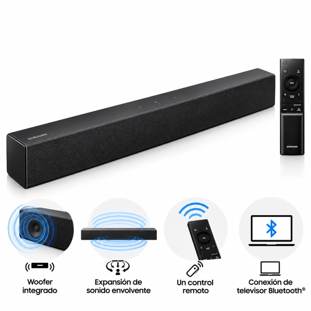 Combo Samsung Smart TV 55" Crystal UHD 4K U8000H + Soundbar B400F