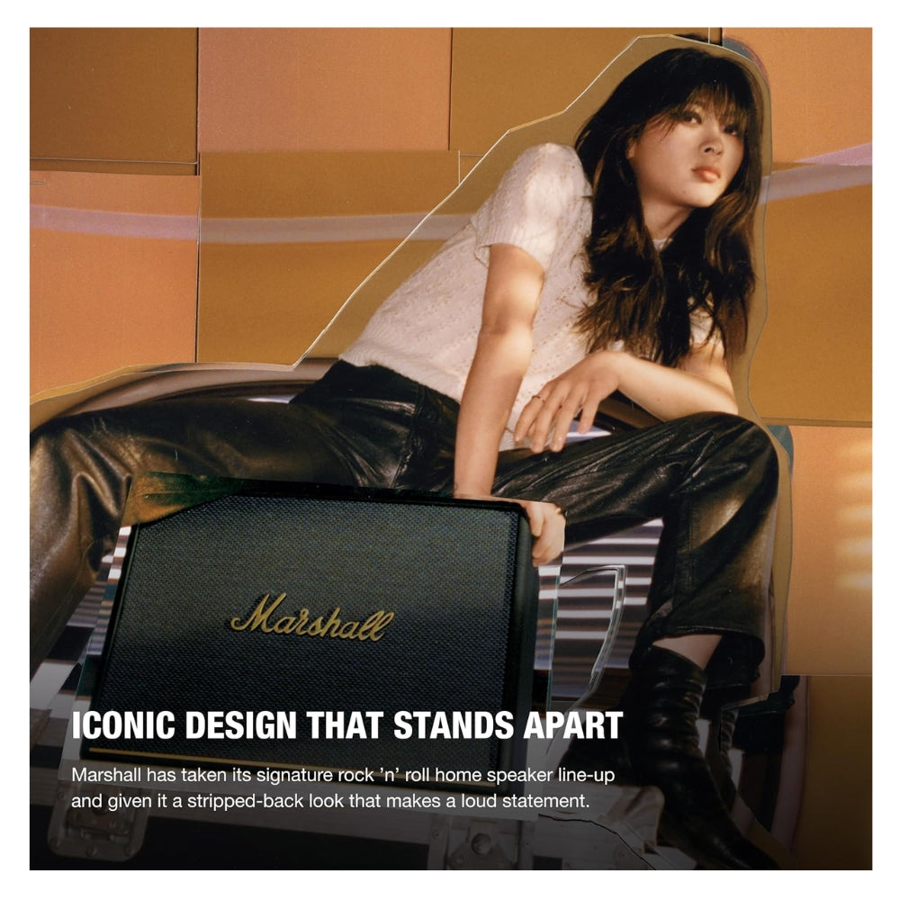 Parlante Bluetooth Marshall Woburn III 150Watts BT52 HDMI RCA Negro