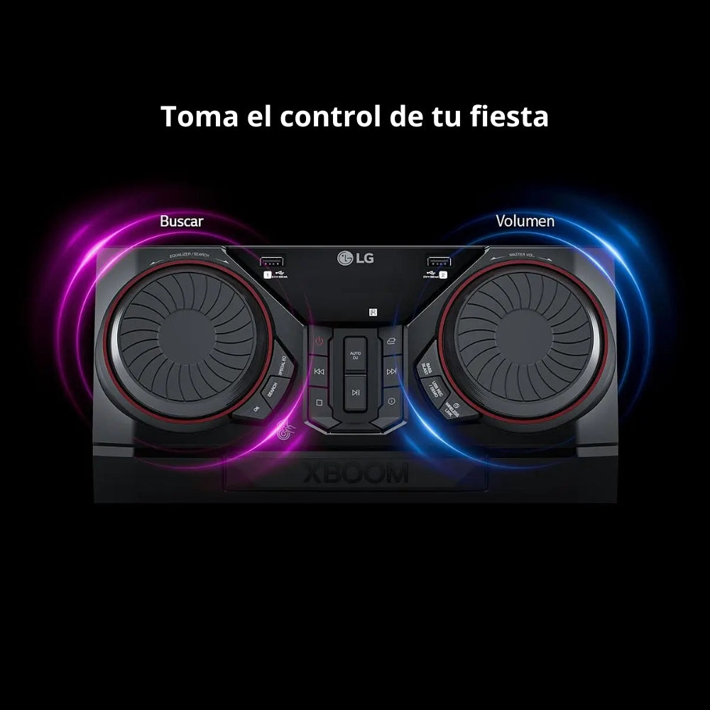 Minicomponente LG XBOOM CK43N 300W bluetooth radio FM