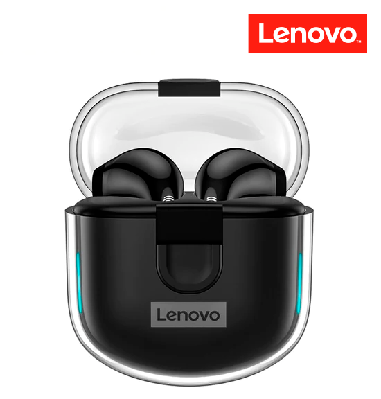 Audifono Bluetooth Lenovo LP12 Livepods IPX5 - Negro