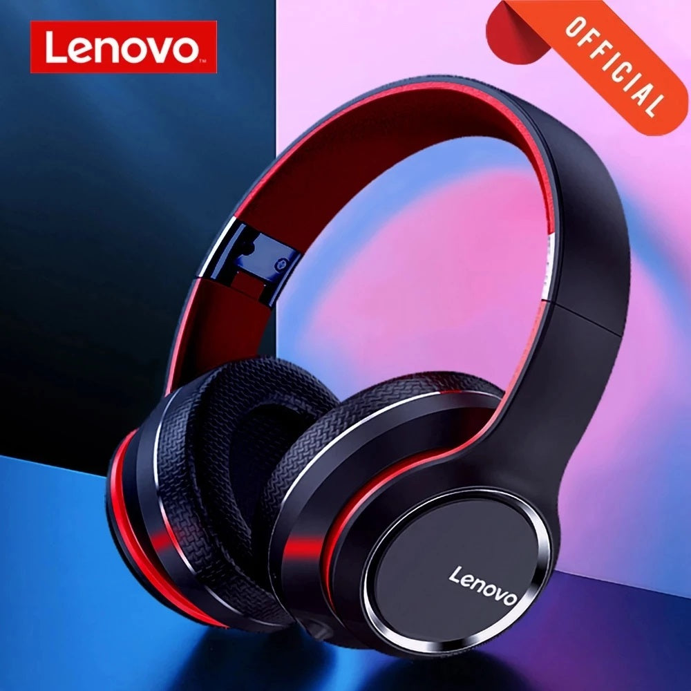 Audifonos Bluetooth Lenovo HD200 Over ear - Negro