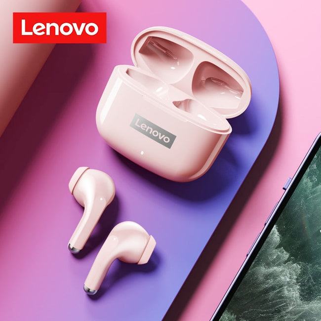 Audífono Bluetooth Lenovo LP40 Pro Tws 5.1 - Rosado